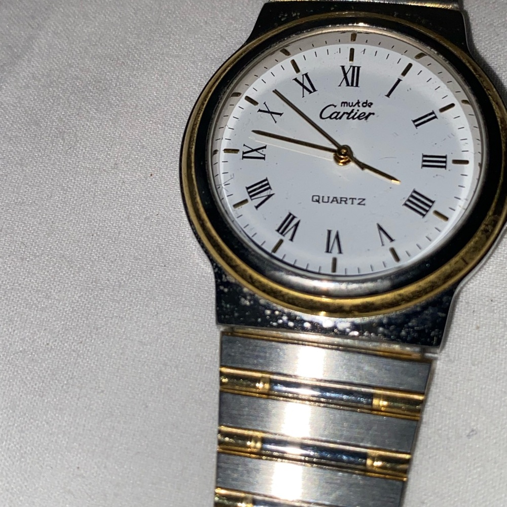 Cartier Must de Cartier Two-Tone Watch vintage - Picture 1 of 12